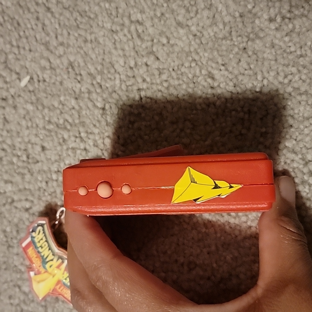 Power Rangers Red Ranger Beeper Pager Tedted Working 1993 BANDI - Picture 2 of 6